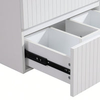 Elegant 24-Inch White Cabinet With Ample Storage For Any Room