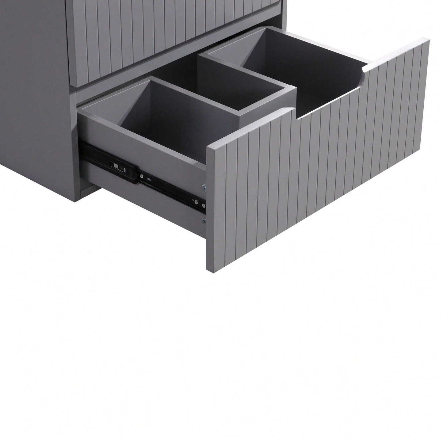 Elegant 24-Inch White Cabinet With Ample Storage For Any Room