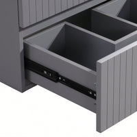 Elegant 24-Inch White Cabinet With Ample Storage For Any Room