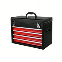 Versatile 5-Drawer Tool Chest With Detachable Storage Cabinet And Organizer – Ideal For Garage And Workshop Use