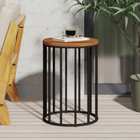 Elegant 15-Inch Round Side Table For Living Room Or Bedroom Decor