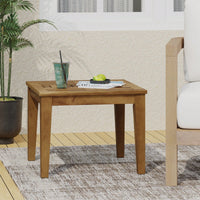 Elegant Wood Side Table With Modern Design For Living Room Or Bedroom