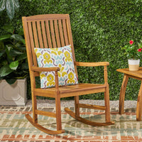 Comfortable Modern Rocking Chair For Relaxation And Style In Living Room Or Nursery