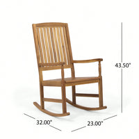 Comfortable Modern Rocking Chair For Relaxation And Style In Living Room Or Nursery