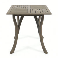 Elegant 31.5 Inch Square Wooden Dining Table For Modern Home Decor