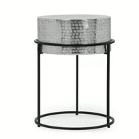 Elegant Round End Table With Modern Design For Living Room Or Bedroom