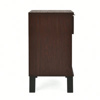 Tall End Table With Drawer For Living Room Or Bedroom Storage