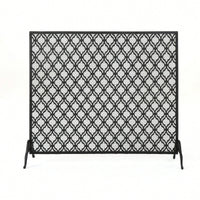 Elegant Fire Screen With Decorative Design For Home Safety And Style