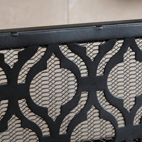 Elegant Fire Screen With Decorative Design For Home Safety And Style