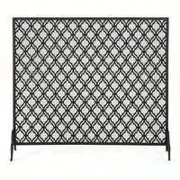 Elegant Fire Screen With Decorative Design For Home Safety And Style