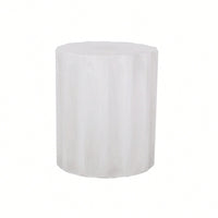Lightweight Outdoor Concrete Side Table For Patio And Garden Use