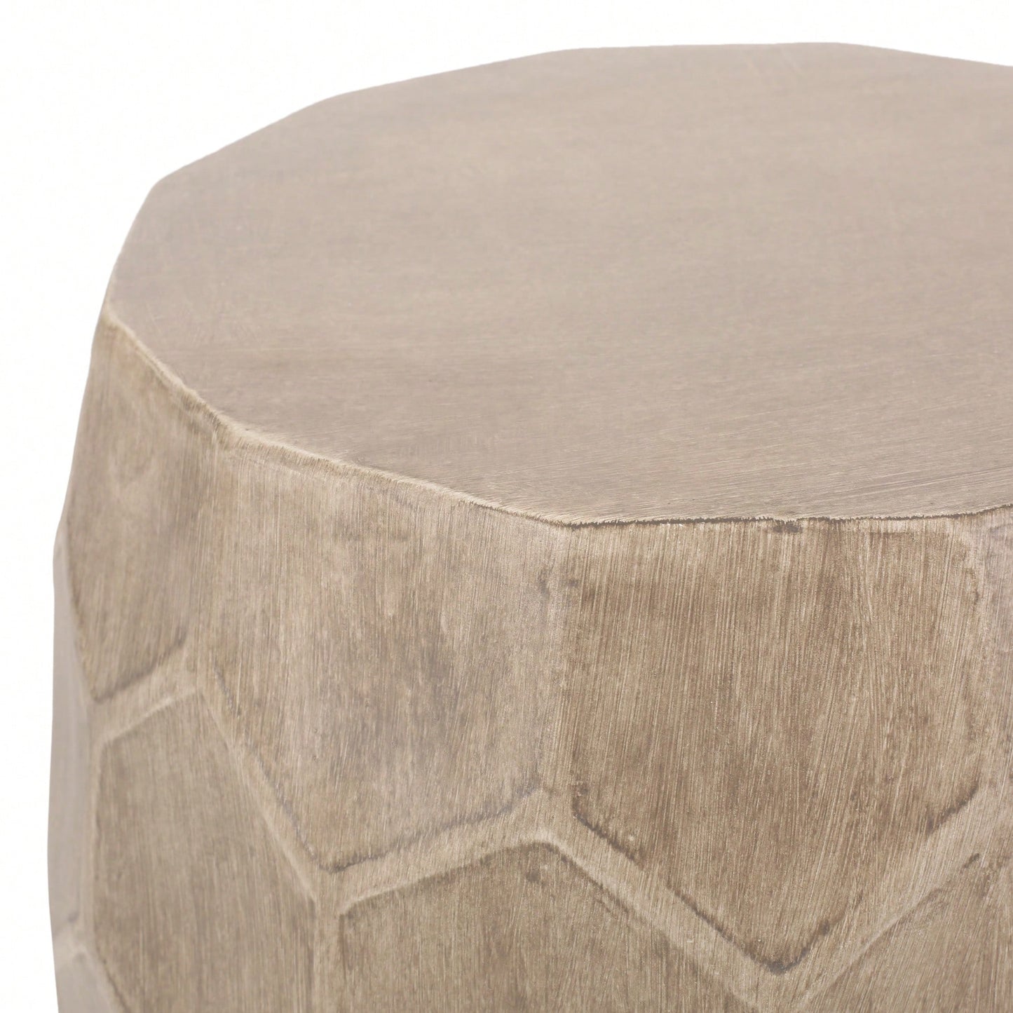 Outdoor LightWeight Concrete Side Table,