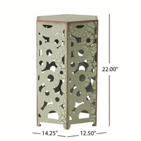 Elegant Modern Accent Table With Unique Design For Living Room And Bedroom Decor