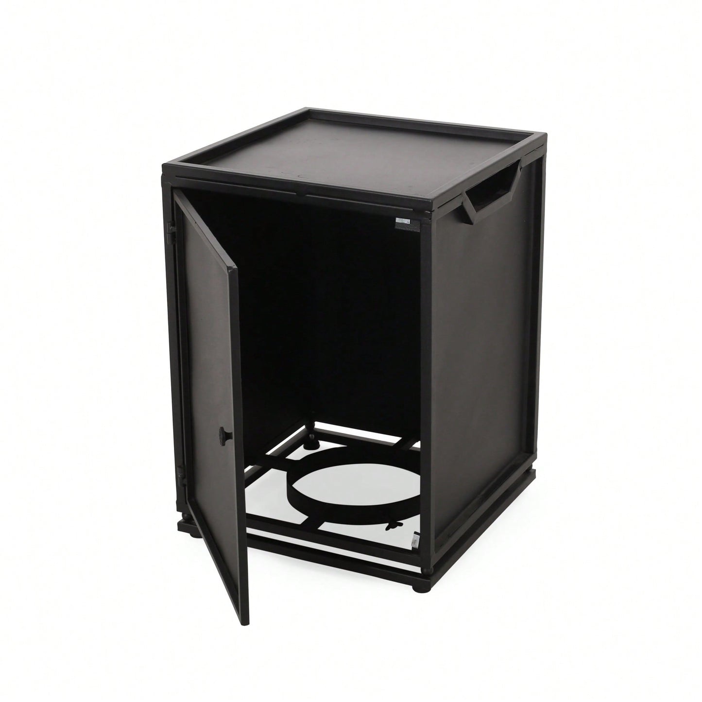 Durable Metal Tank Holder For Secure Storage And Easy Access