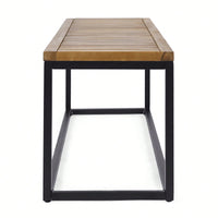 Heavy-Duty Wood And Metal Workbench For Industrial Use With Adjustable Height And Storage Solutions