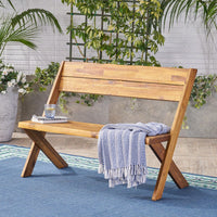 Stylish And Durable Outdoor Bench For Garden And Patio Seating