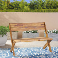 Stylish And Durable Outdoor Bench For Garden And Patio Seating