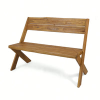 Stylish And Durable Outdoor Bench For Garden And Patio Seating