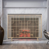 Versatile Fire Screen For Home Safety And Aesthetic Appeal