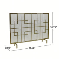 Versatile Fire Screen For Home Safety And Aesthetic Appeal