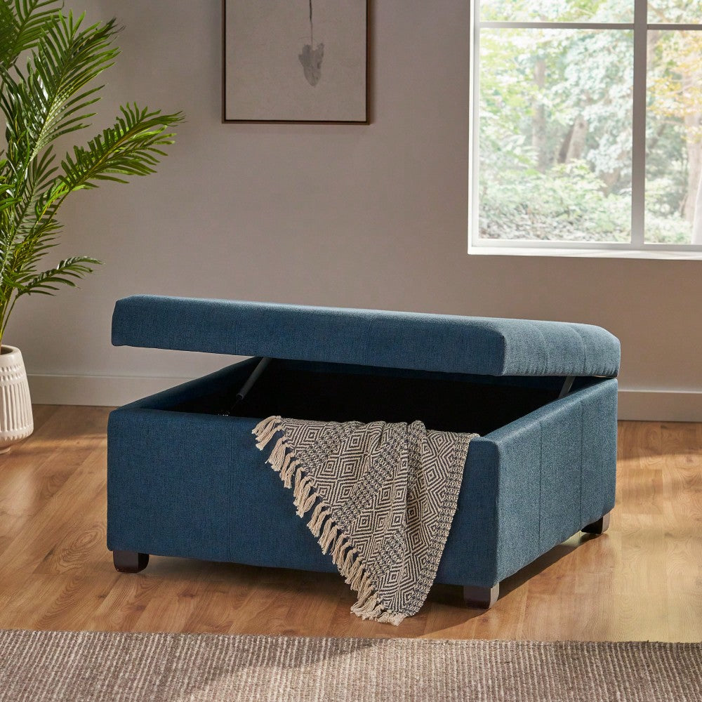 Stylish Storage Ottoman For Living Room And Bedroom Organization