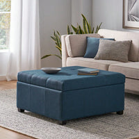 Stylish Storage Ottoman For Living Room And Bedroom Organization