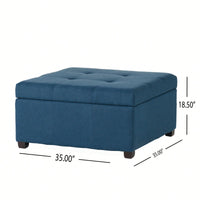 Stylish Storage Ottoman For Living Room And Bedroom Organization