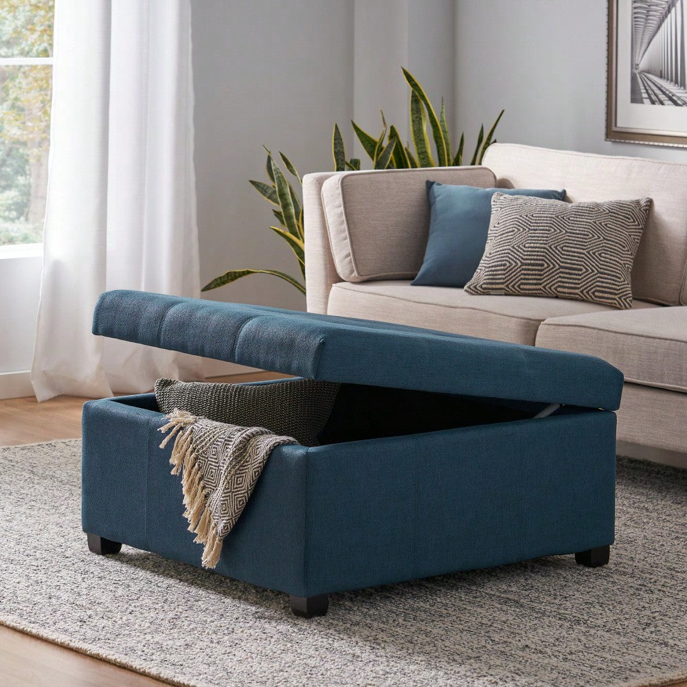 Stylish Storage Ottoman For Living Room And Bedroom Organization