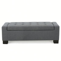 Elegant Ottoman With Plush Upholstery For Stylish Living Spaces