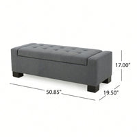 Elegant Ottoman With Plush Upholstery For Stylish Living Spaces