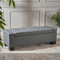 Elegant Ottoman With Plush Upholstery For Stylish Living Spaces