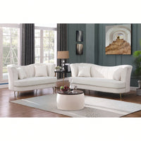 Versatile Round Ottoman Set With Storage And Dual Function Coffee Table Footrest For Living Room Bedroom Office