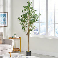 180CM Lifelike Artificial Eucalyptus Tree For Home Decor And Office Aesthetic