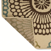 5'3" X 7'6" Decorative Area Rug For Living Room And Bedroom, Stylish And Durable Floor Covering