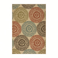 5'3" X 7'6" Decorative Area Rug For Living Room And Bedroom, Stylish And Durable Floor Covering