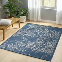 Elegant 7x5.3 Feet Area Rug For Living Room Bedroom Home Decor