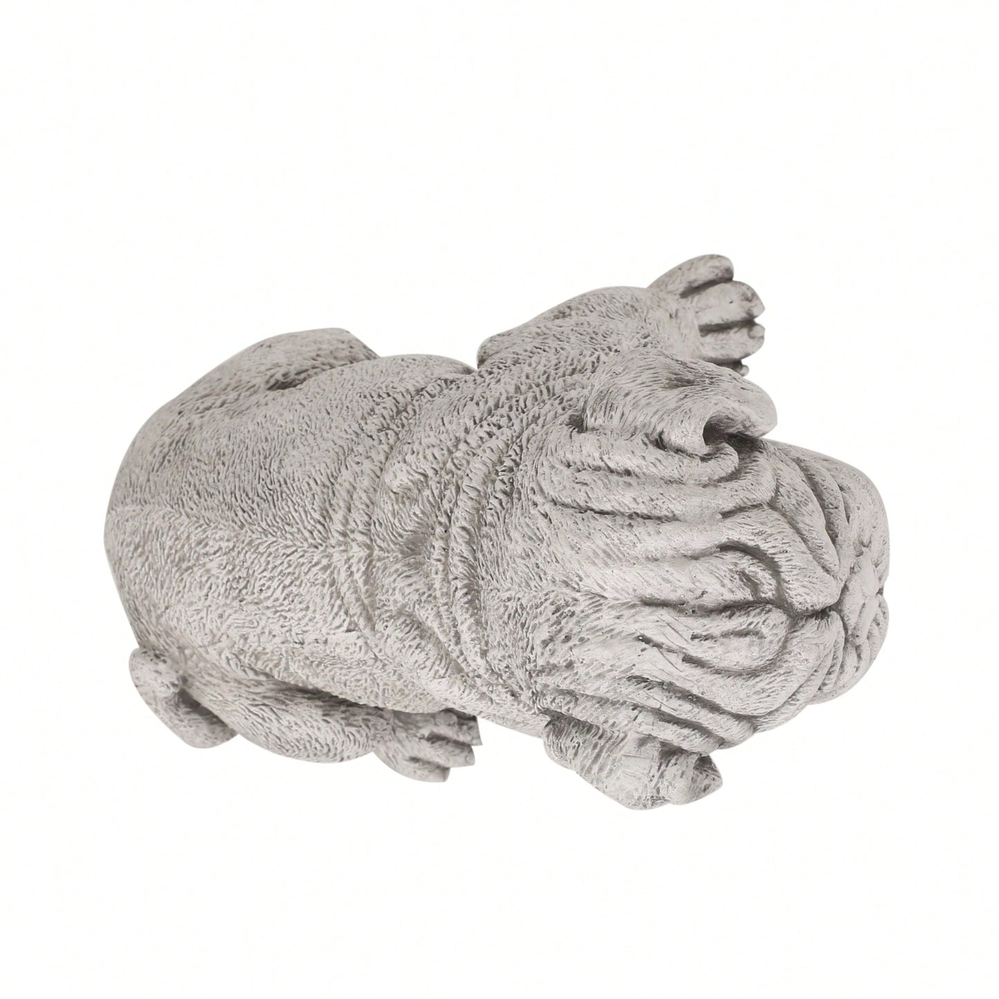 Weatherproof Concrete Dog Statue For Garden Decor