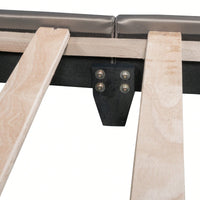 Elegant White Upholstered Leather Platform Bed With Rabbit Accent