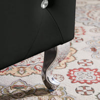 Stylish Flip Top Storage Bench With Padded Seat For Entryway Living Room Bedroom - Supports 250 Lb, Safety Hinge Design