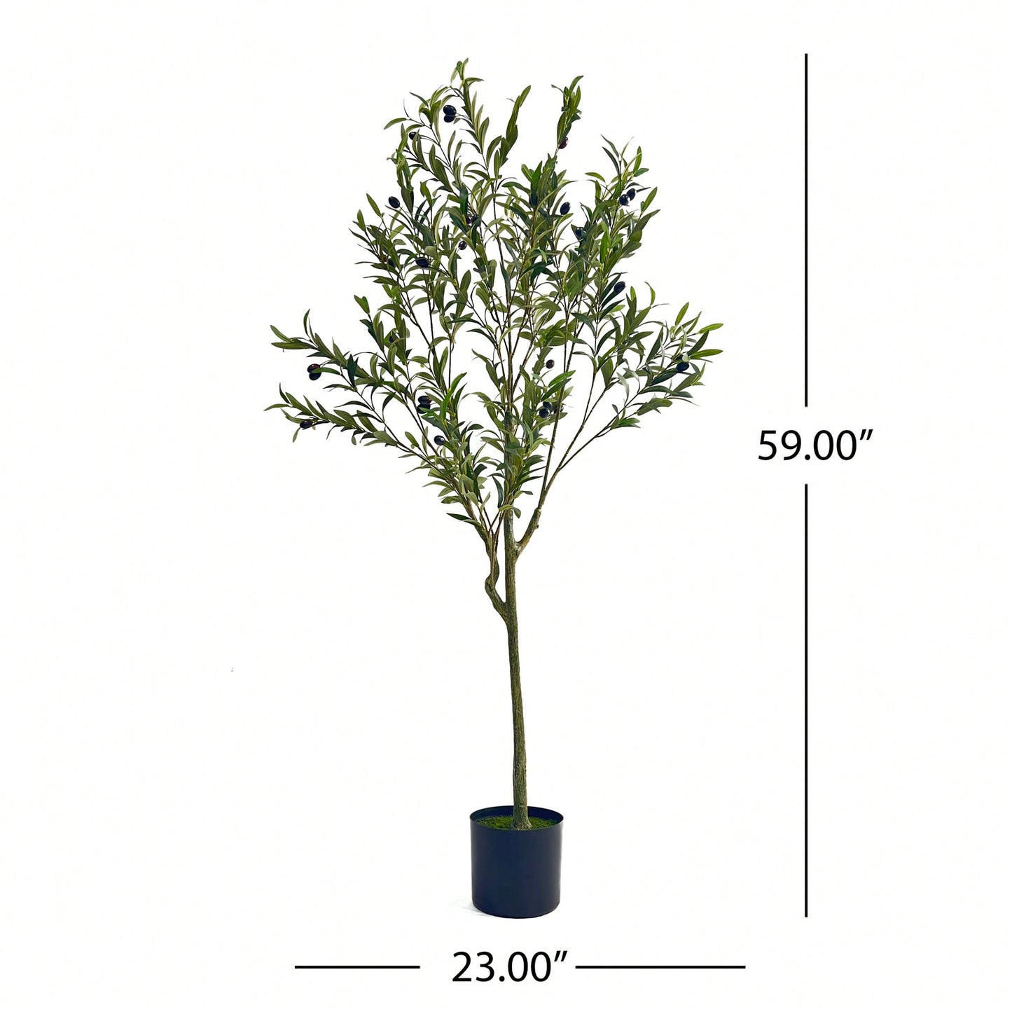 150CM Lifelike Artificial Olive Tree For Home And Office Decor