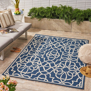 5'3" X 7'6" Modern Area Rug For Living Room Bedroom Soft Durable Floor Mat