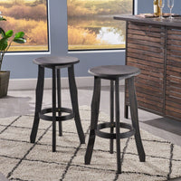 Stylish Adjustable Height Bar Stool With Comfortable Cushioned Seat And Modern Design