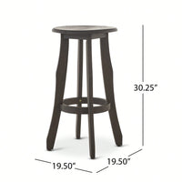 Stylish Adjustable Height Bar Stool With Comfortable Cushioned Seat And Modern Design