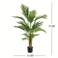 130CM Lifelike Artificial Palm Tree For Home And Office Decor