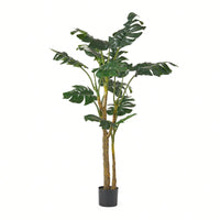 150CM Lifelike Artificial Monstera Tree For Home Decor And Office Indoor Plant Decoration