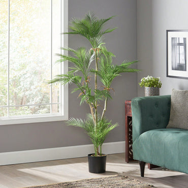 165CM Realistic Artificial Palm Tree For Home Decor Indoor And Outdoor Tropical Vibes