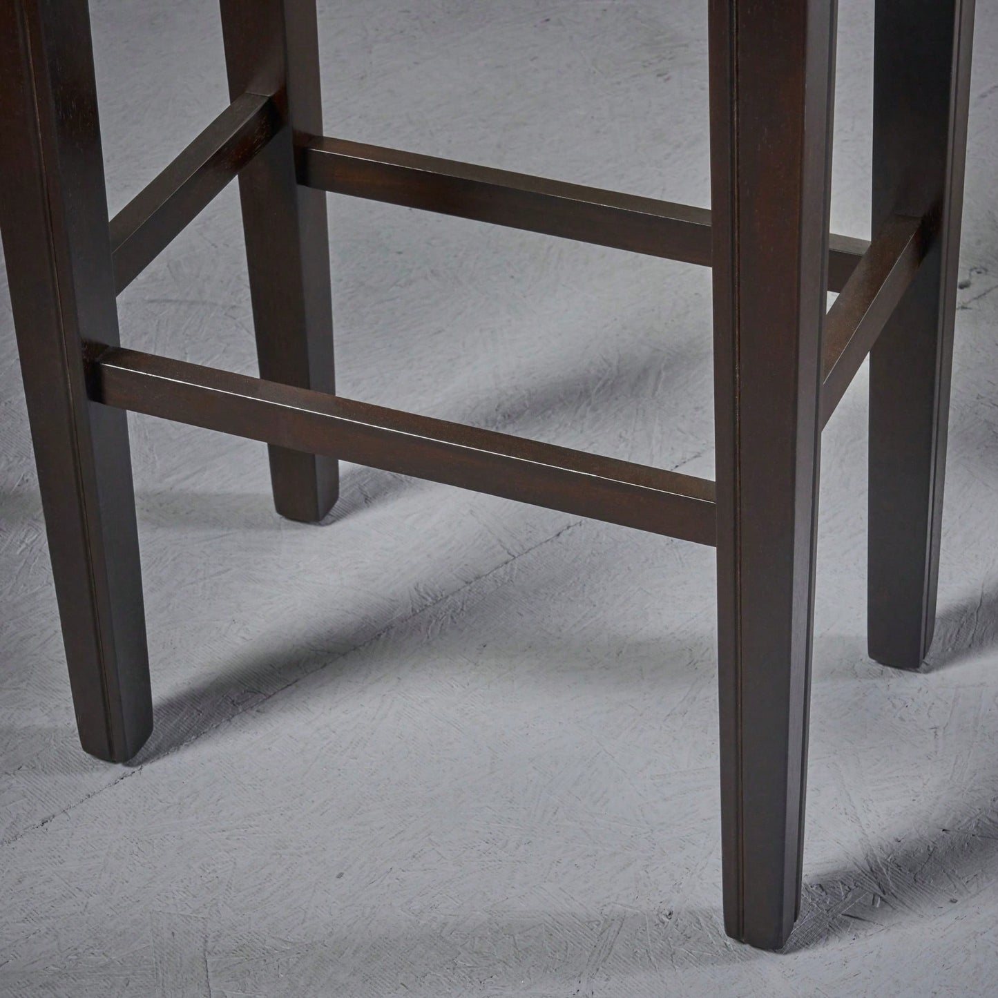 Elegant Upholstered Barstool With Studded Accents For Modern Dining Spaces