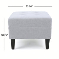 Elegant Ottoman For Living Room And Bedroom Storage And Seating Solutions