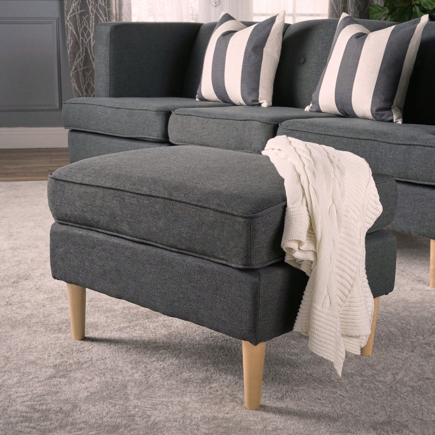 Elegant Ottoman For Living Room And Bedroom Storage And Seating Solutions