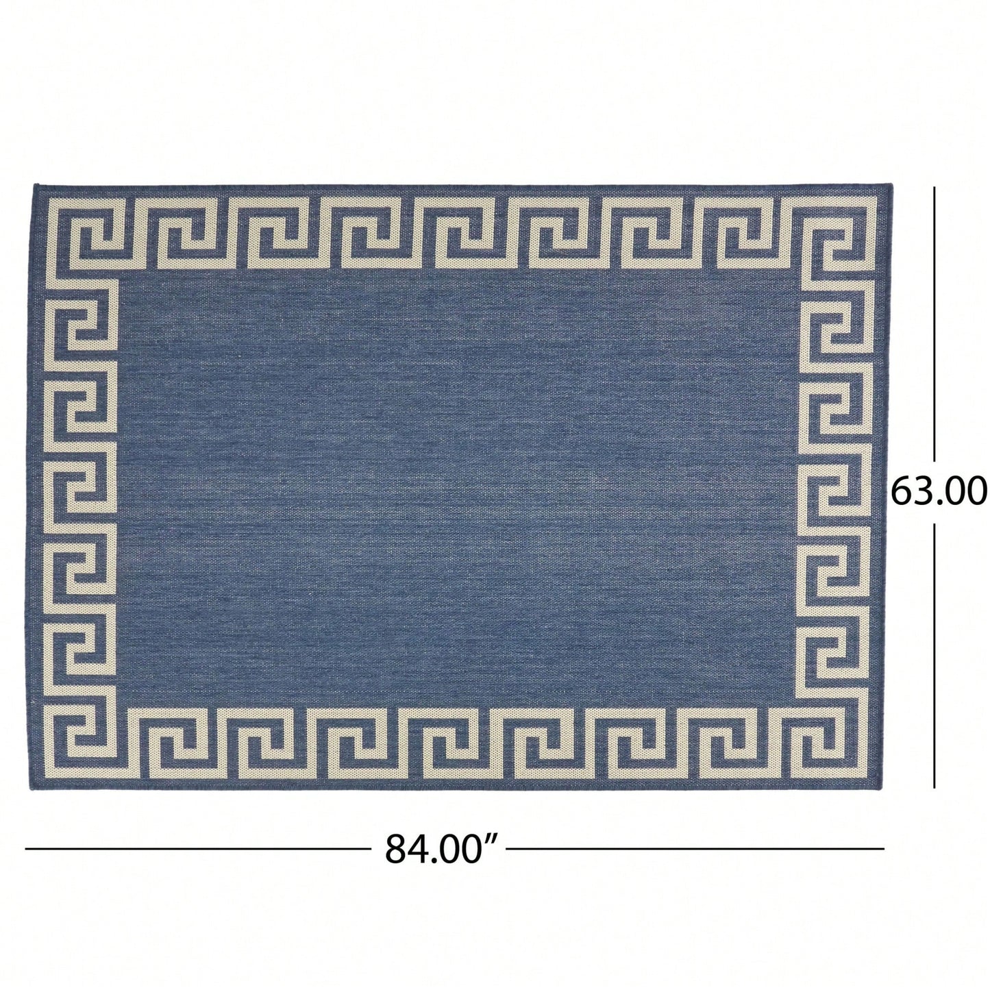 5'3"X7' Durable Area Rug For Living Room And Bedroom, Stylish Design And Soft Texture